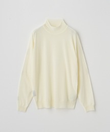 JOHN SMEDLEY | シングルモックネック長袖ニットプルオーバー(ニット/セーター)