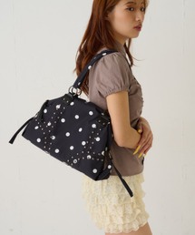 WHO'S WHO gallery | スタッズショルダーバッグ（無地/ドット柄）(ショルダーバッグ)