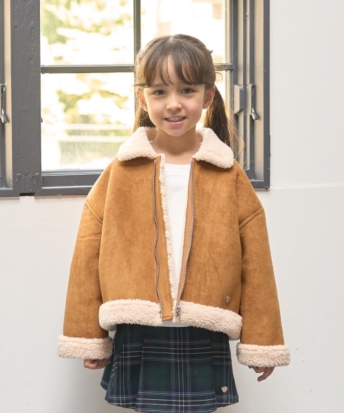 Lycee mine (리세 마인)의 "가짜 무톤 재킷 (무튼 코트)" | 카멜