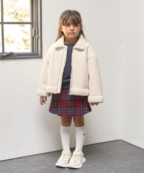 セール】フェイクムートンジャケット（ムートンコート）｜Lycee mine