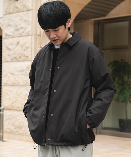 FORME 撥水ブルゾン セール】『撥水/防風』ウールブレンドラミネート 中綿ブルゾン