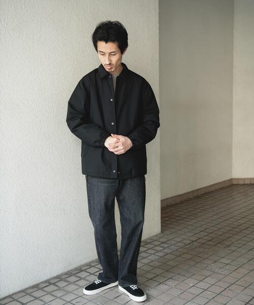 撥水/防風』ウールブレンドラミネート 中綿ブルゾン（ブルゾン