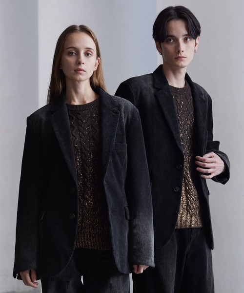 CLEL（クレイル）の「【CLEL】Antique Design Corduroy Tailored