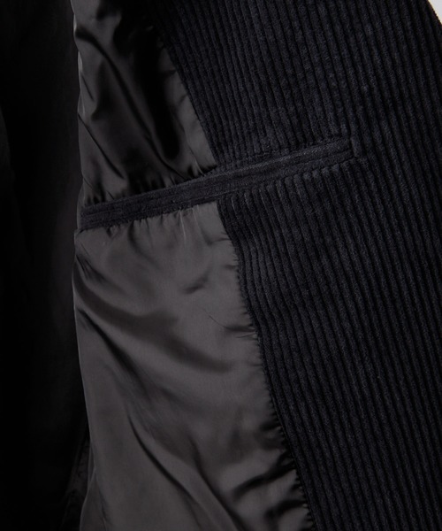 clel アンティーク デザイン コーデュロイ テーラード ジャケット xs CLEL】Antique Design Corduroy Tailored Jacket / アンティーク