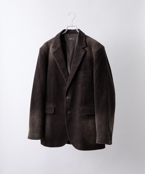 CLEL】Antique Design Corduroy Tailored Jacket / アンティーク
