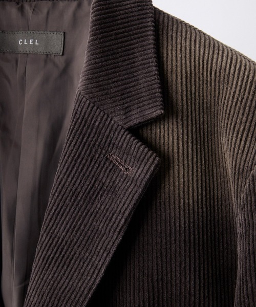 CLEL】Antique Design Corduroy Tailored Jacket / アンティーク
