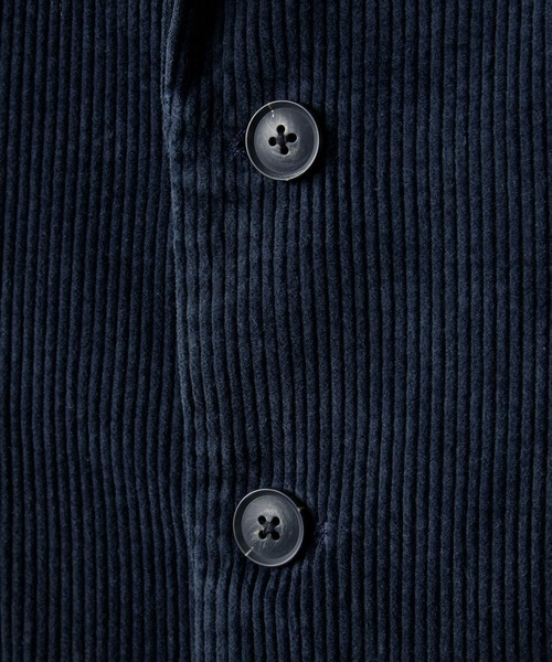 CLELアンティークデザイン コーデュロイテーラードジャケットL CLEL】Antique Design Corduroy Tailored Jacket / アンティーク