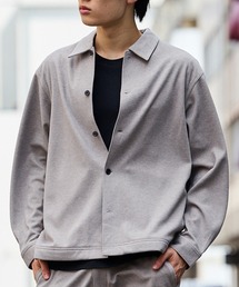 TETE（テット）の「【TETE SELECTION】カルゼ起毛オーバーシャツアウター/長袖 シャツジャケット アウター カジュアル ストリート（シャツ/ブラウス）」