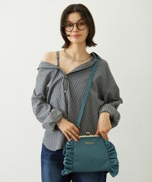 KISS LOCK RUFFLE BAG