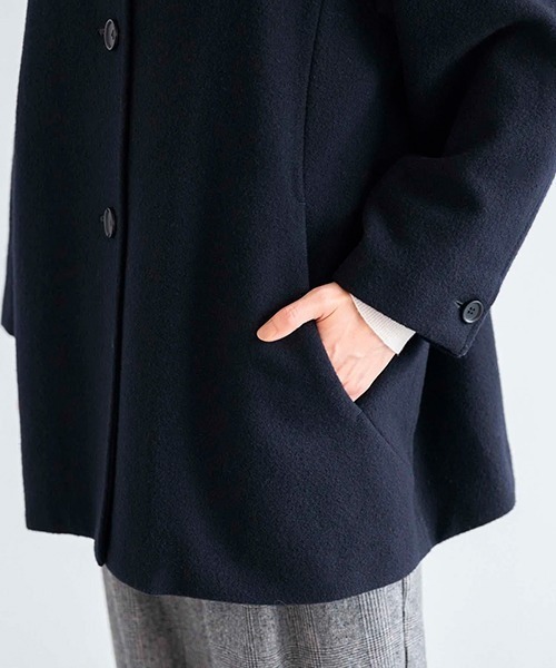 ウールコート【ショート】（その他アウター）｜D（ディー）の