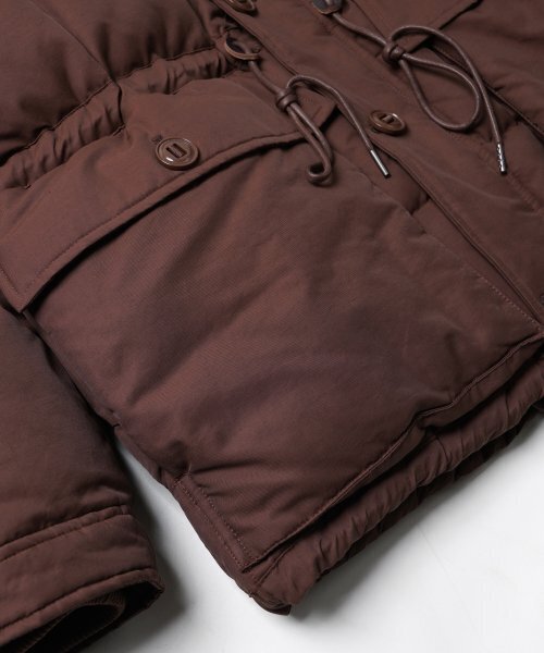 FRIZMWORKS(フリズムワークス)の「KARAKORAM DOWN PARKA 005 _ BROWN(ダウンジャケット/コート・レディース・その他・LARGE/X-LARGE)」の7枚目の写真