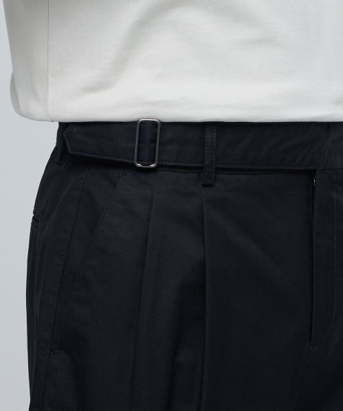 MUSINSA STANDARD（ムシンサスタンダード）の「コットングルカショーツ[ブラック]（その他パンツ・メンズ・その他・30/31/33/28/29/32/38/36/34/27）」の4枚目の写真