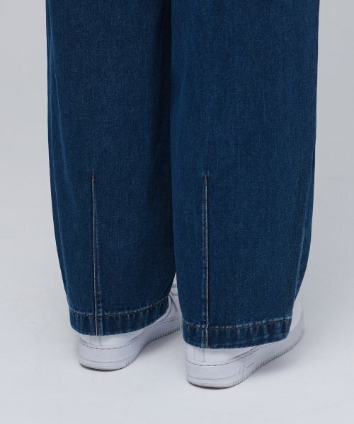 MUSINSA STANDARD（ムシンサスタンダード）の「デニムワイドバルーンパンツ [ミディアムインディゴ]（デニムパンツ・メンズ・その他・38/36/34/32/30/26/28）」の11枚目の写真