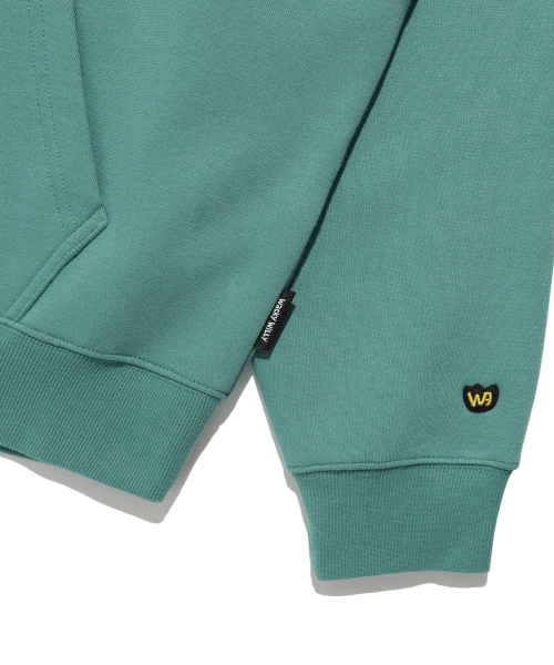 Wacky WiLLy(ワッキーウィリー)の「起毛タイポグラフィックフードグリーン(パーカー・レディース・その他・SMALL/MEDIUM/LARGE/X-LARGE)」の5枚目の写真