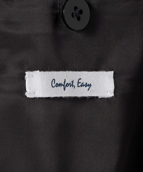 UNITED ARROWS（ユナイテッドアローズ）の「フランネル ハウンドトゥース シングル2ボタン テーラードジャケット COMFORT EASY‐MODEL ヨコストレッチ（テーラードジャケット・メンズ・ダークグレー・52/50/44/48/46/42）」の15枚目の写真