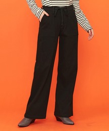 EDWIN | EDWIN LADIES ジャージーズ イージーベイカーワイドデニムパンツ【暖】(デニムパンツ)