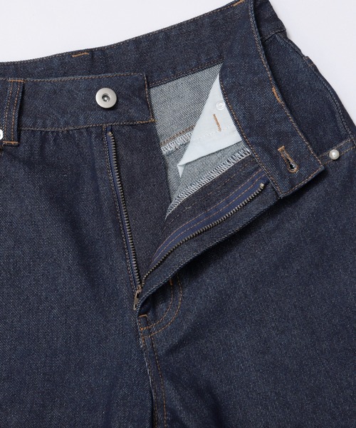 MERAKI(メラキ)の「パールスリットデニムパンツ(デニムパンツ・レディース・インディゴブルー/ライトブルー・M/S)」の18枚目の写真