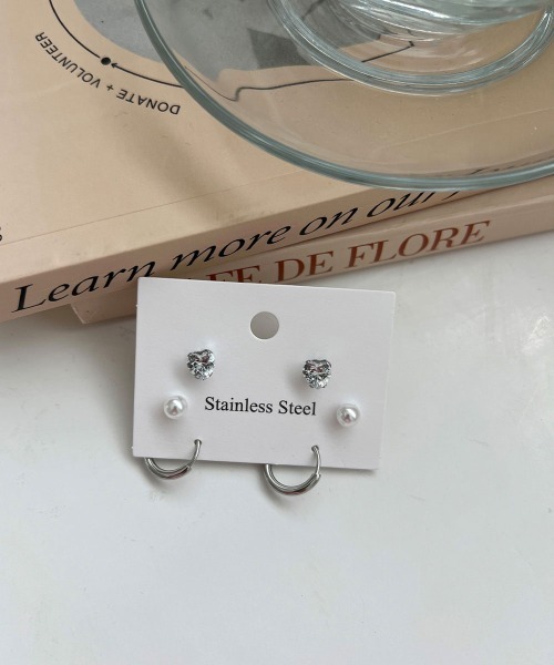 CEMONEMO(セモネモ)の「【金属アレルギー対応】 ミニ アソート ピアス 3セット / ステンレス(ピアス(両耳用)・レディース・その他4/その他7/その他6/その他1/その他2/その他3/その他5・FREE)」の19枚目の写真