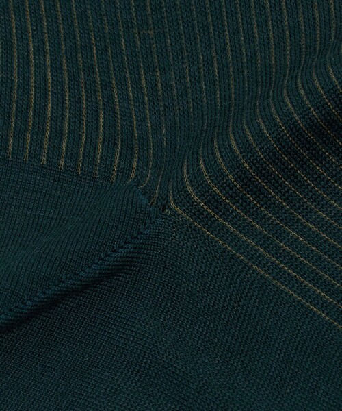 UNITED ARROWS（ユナイテッドアローズ）の「＜SOZZI＞2トーン リブ ホーズソックス（ソックス/靴下・メンズ・ダークグリーン/グレー系/ブラウン系/ネイビー・FREE）」の9枚目の写真