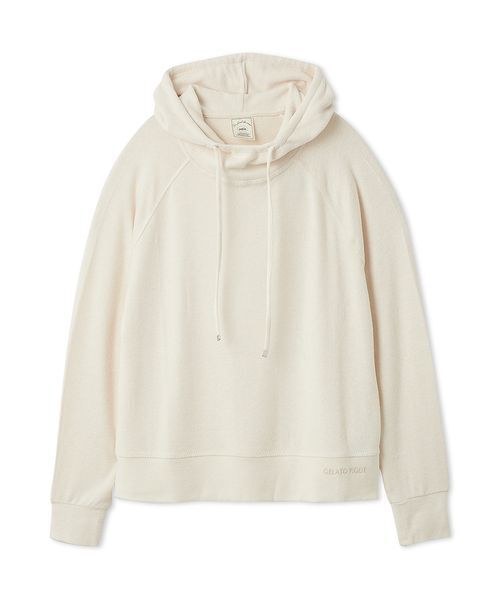 【r7y7m】GELATO PIQUE ルームウェア Mサイズ アイボリー スノーパーカ（ルームウェア/パジャマ）｜gelato pique（ジェラート