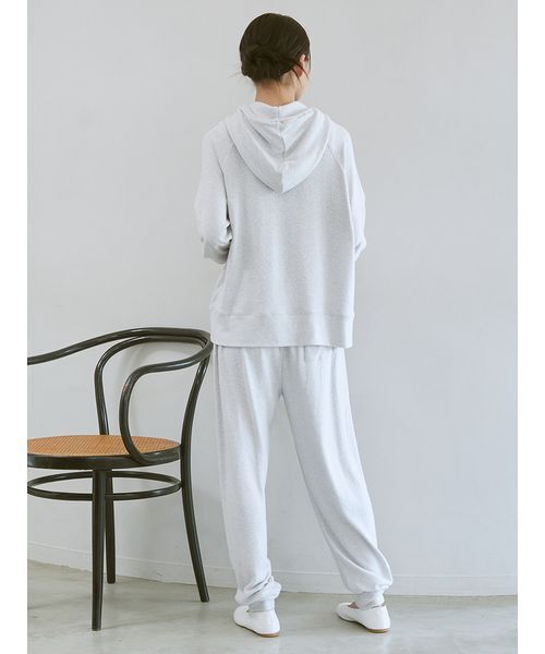 ジェラピケまとめ売りレディースルームウェアホワイトセットアップパーカー セール】スノーパーカ（ルームウェア/パジャマ）｜gelato pique