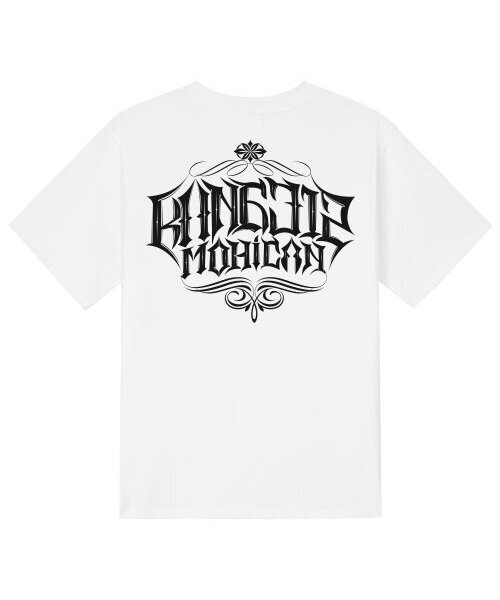 KAN6312(カン6312)の「KTW0004 カンレタリング 半袖Tシャツ - ホワイト(Tシャツ/カットソー・メンズ・その他・LARGE/MEDIUM/SMALL/X-LARGE)」の1枚目の写真