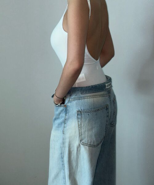 LADY VOLUME(レディーボリューム)の「リディバックレスボディスーツ (アイボリー)(その他トップス・レディース・その他・SMALL/MEDIUM)」の2枚目の写真