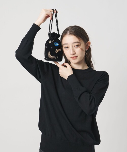 エンブロイダリー モチーフ ポーチ（ポーチ）｜UNITED ARROWS