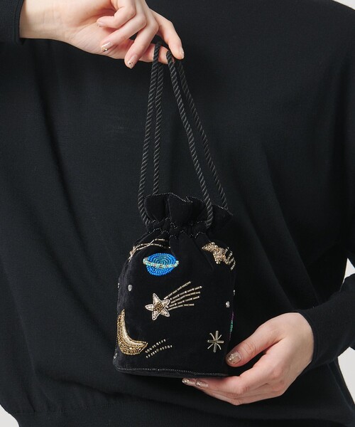 エンブロイダリー モチーフ ポーチ（ポーチ）｜UNITED ARROWS