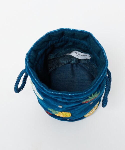 ユナイテッドアローズ 今季完売品　エンブロイダリーモチーフポーチ エンブロイダリー モチーフ ポーチ（ポーチ）｜UNITED ARROWS