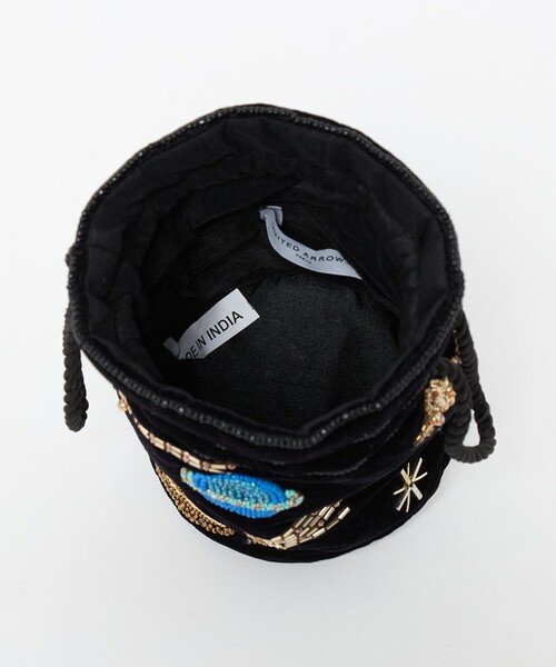 UNITED ARROWS(ユナイテッドアローズ)の「エンブロイダリー モチーフ ポーチ(ポーチ・レディース・ピンク/コバルトブルー/ブラック・FREE)」の14枚目の写真