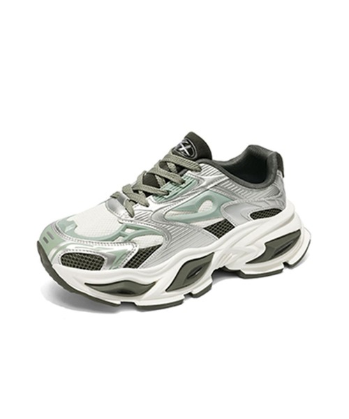 shoes365(シューズスリーシックスファイヴ)の「厚底ダッドスニーカー(スニーカー・メンズ・ブラック/グリーン/レッド・25.0cm/26.5cm/27.0cm/26.0cm/25.5cm)」の21枚目の写真