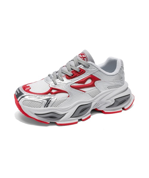 shoes365(シューズスリーシックスファイヴ)の「厚底ダッドスニーカー(スニーカー・メンズ・ブラック/グリーン/レッド・25.0cm/26.5cm/27.0cm/26.0cm/25.5cm)」の18枚目の写真