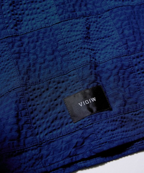 VIRGOwearworks（ヴァルゴウェアワークス）の「PATCH WORK RELAX SHIRT（シャツ/ブラウス・メンズ・ブラック/グレー/ブルー・2/3/4）」の14枚目の写真