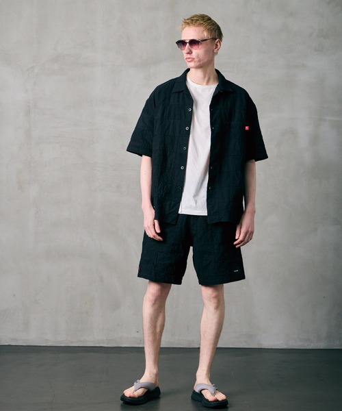 VIRGOwearworks（ヴァルゴウェアワークス）の「PATCH WORK RELAX SHIRT（シャツ/ブラウス・メンズ・ブラック/グレー/ブルー・2/3/4）」の18枚目の写真