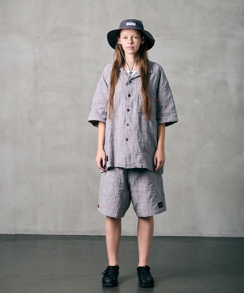 VIRGOwearworks（ヴァルゴウェアワークス）の「PATCH WORK RELAX SHIRT（シャツ/ブラウス・メンズ・ブラック/グレー/ブルー・2/3/4）」の19枚目の写真