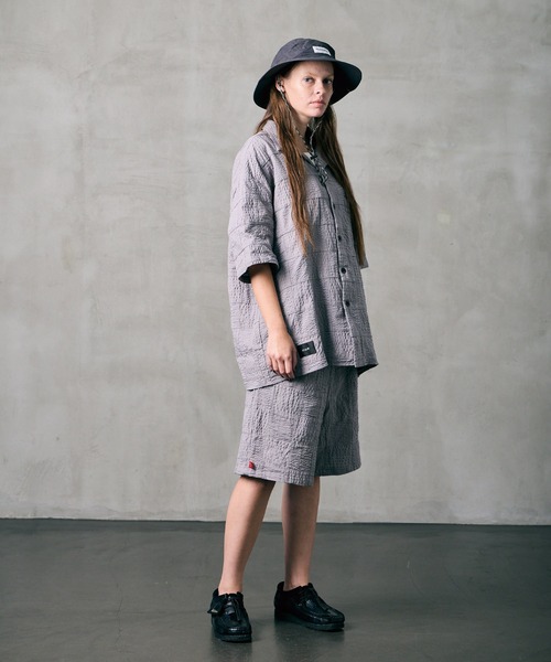 VIRGOwearworks（ヴァルゴウェアワークス）の「PATCH WORK RELAX SHIRT（シャツ/ブラウス・メンズ・ブラック/グレー/ブルー・2/3/4）」の20枚目の写真