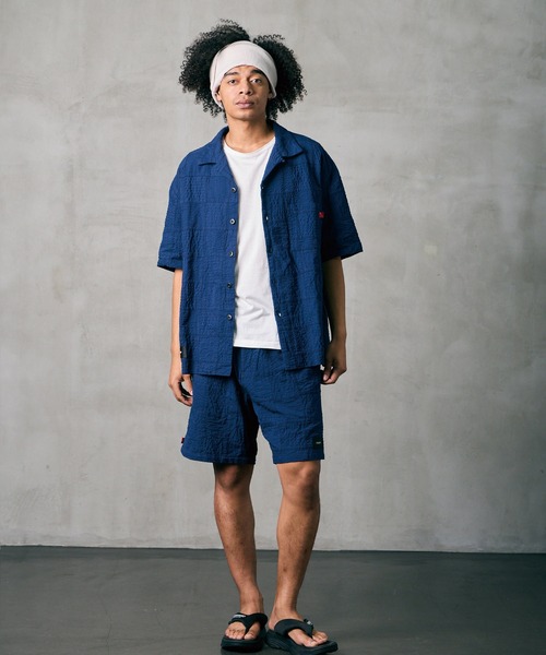 VIRGOwearworks（ヴァルゴウェアワークス）の「PATCH WORK RELAX SHIRT（シャツ/ブラウス・メンズ・ブラック/グレー/ブルー・2/3/4）」の22枚目の写真