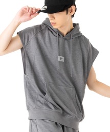新品♡ NOBLE ♡ ノースリーブフードパーカー♡ ユニクロ公式 | スウェットノースリーブパーカ(レディース)