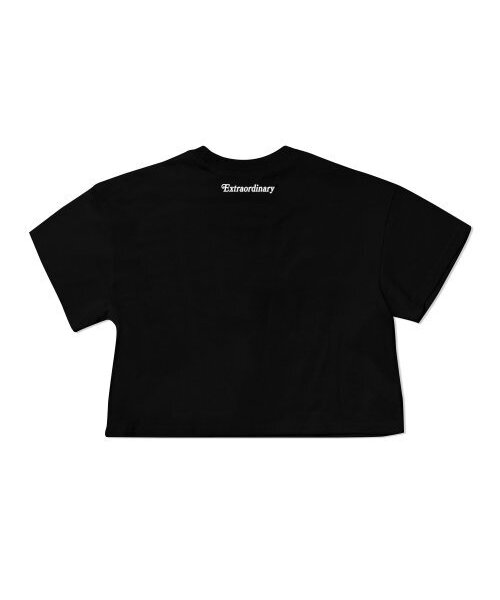 EXTRAORDINARY（エクストラオーディナリー）の「B.S.C TEE CROP BLACK（Tシャツ/カットソー・レディース・その他・FREE）」の2枚目の写真
