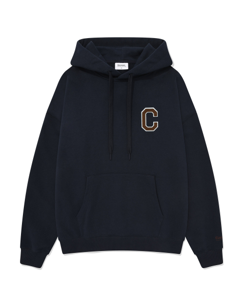 COVERNAT(カバーナット)の「Cロゴフードパーカー ネイビー(パーカー・レディース・その他・SMALL/MEDIUM/LARGE/X-LARGE/X-SMALL)」の1枚目の写真