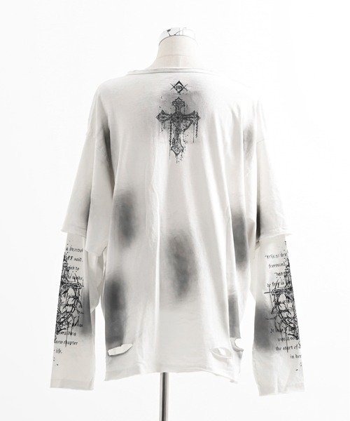 REFLEM（レフレム）の「『REFLEM/レフレム』グランジレイヤードL/S Tee