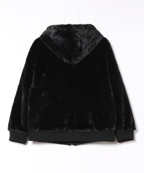 MISCH MASCH(ミッシュマッシュ)の「ZOZO限定 フードファーブルゾン(ブルゾン・レディース・ブラック/アイボリー・フリ-)」の8枚目の写真