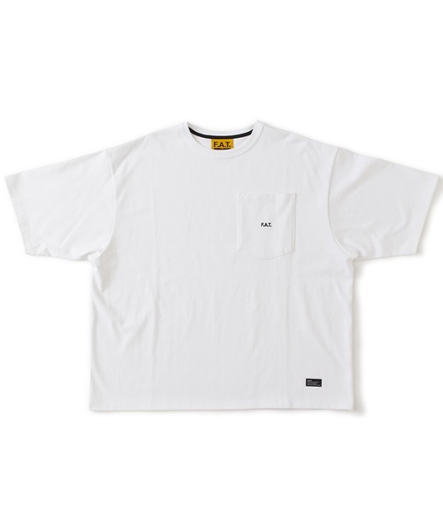FAT(エフエイティー)の「GIANTee(Tシャツ/カットソー・メンズ・ターコイズブルー/グリーン/ライトグレー/ホワイト/ブラック/オレンジ・JUMBO(XXL)/FAT(XL)/SKINNY(L)/TITCH(M))」の2枚目の写真