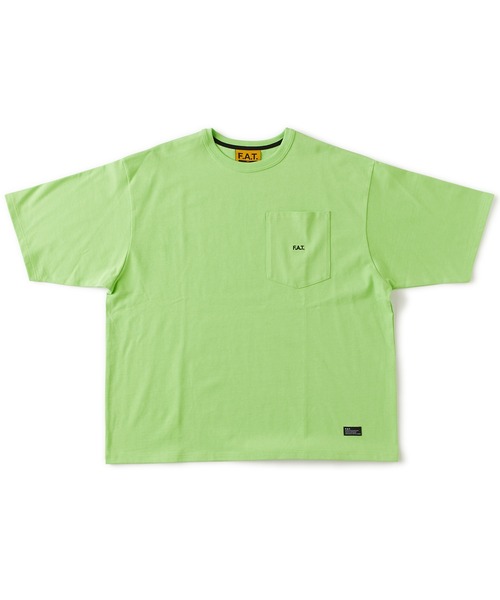 FAT(エフエイティー)の「GIANTee(Tシャツ/カットソー・メンズ・ターコイズブルー/グリーン/ライトグレー/ホワイト/ブラック/オレンジ・JUMBO(XXL)/FAT(XL)/SKINNY(L)/TITCH(M))」の4枚目の写真