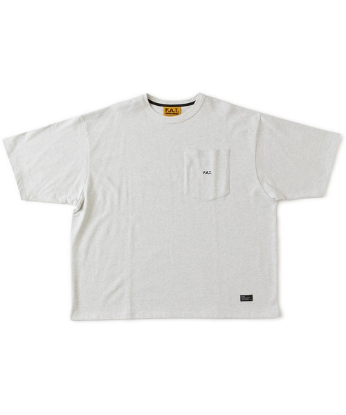 FAT(エフエイティー)の「GIANTee(Tシャツ/カットソー・メンズ・ターコイズブルー/グリーン/ライトグレー/ホワイト/ブラック/オレンジ・JUMBO(XXL)/FAT(XL)/SKINNY(L)/TITCH(M))」の3枚目の写真
