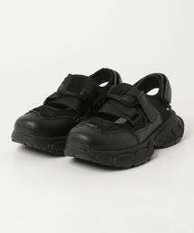 Per sist ence（パーシエンス）の「メッシュテープ厚底スポーツサンダル（サンダル）」