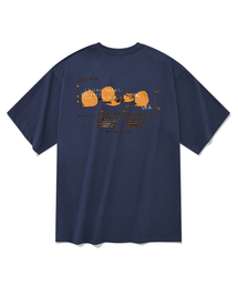レシピ 半袖Tシャツ ネイビー