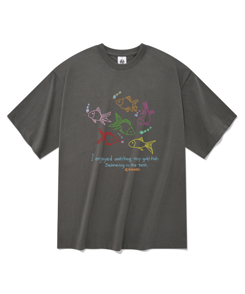 RADINEO(ラディネオ)の「アンダーウォーター 半袖Tシャツ グレー(Tシャツ/カットソー・メンズ・その他・SMALL/MEDIUM/LARGE/X-LARGE)」の1枚目の写真