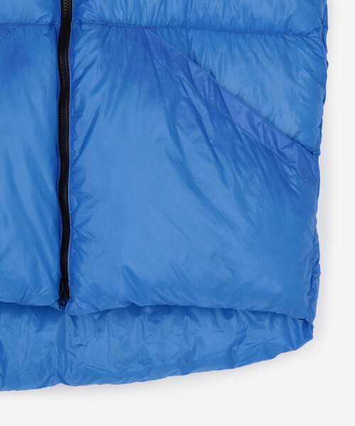 KLUANE MOUNTAINEERING（クルアニマウンテンニアーリング）の「KLUANE MOUNTAINEERING | INNER PARKA（ダウンジャケット/コート・メンズ・ブルー・L/M）」の7枚目の写真